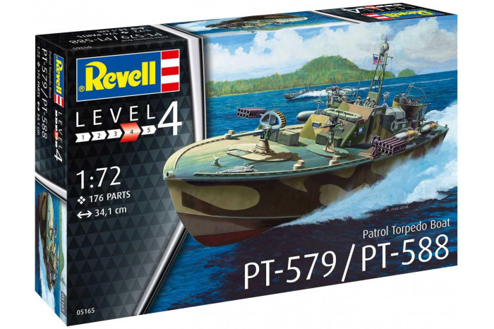 Patrol Torpedo Boat PT-588/PT-579  (1:72) - 05165