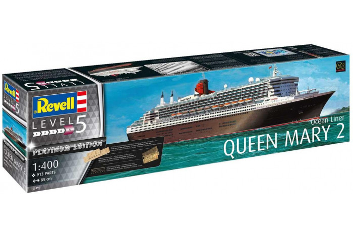 Queen Mary 2 (Platinum Edition) (1:400) - 05199