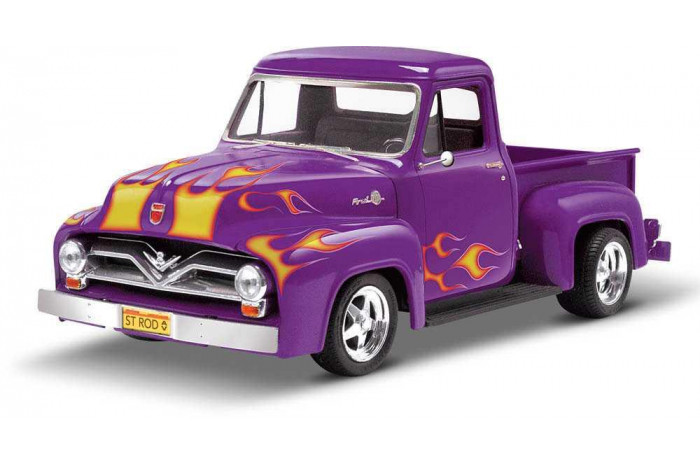 Plastic ModelKit MONOGRAM auto 0880 - 55 FORD PICKUP (1:24)