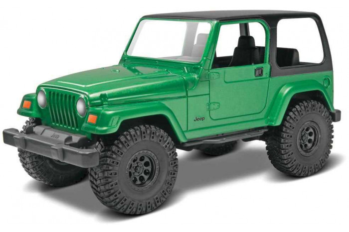Snap Kit Build & Play MONOGRAM auto 1695 - Jeep® Wrangler Rubicon (1:25)
