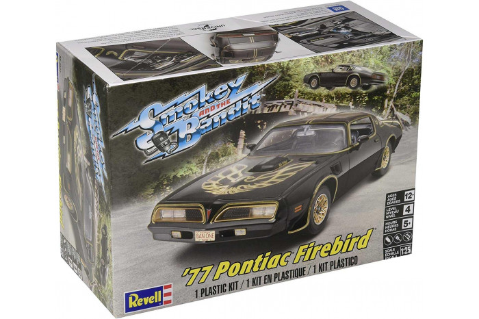 Plastic ModelKit MONOGRAM auto 4027 - Smokey and the Bandit™ '77 Pontiac® Firebird® (1:25)