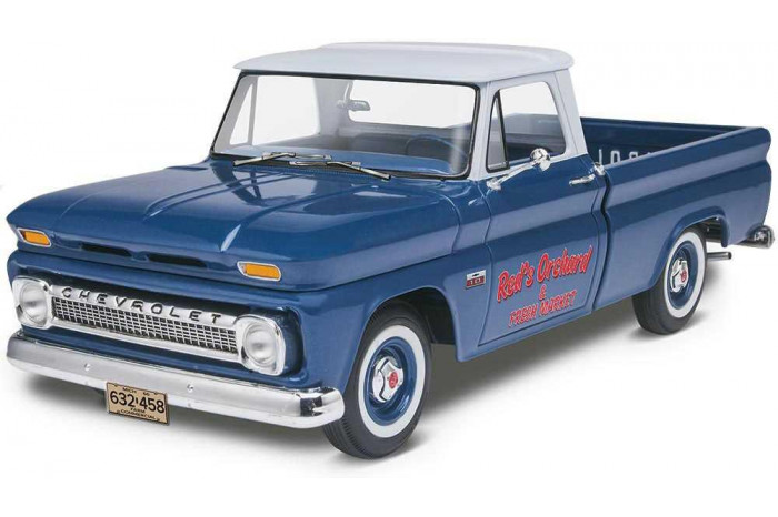 Plastic ModelKit MONOGRAM auto 7225 - '66 Chevy® Fleetside Pickup (1:25)