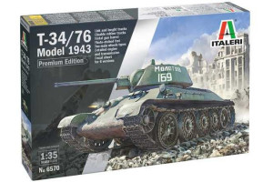 Model Kit tank 6570 - T-34/76 Mod. 43 (1:35)