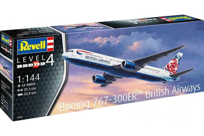 Boeing 767-300ER (British Airways Chelsea Rose) (1:144) - 03862