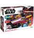 Resistance A-wing Fighter, red (světelné a zvukové efekty) (1:44) - 06770