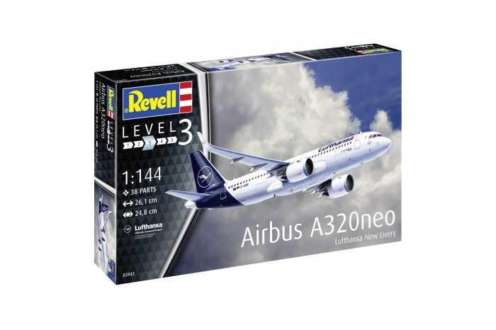 Airbus A320 neo Lufthansa (1:144) - 63942