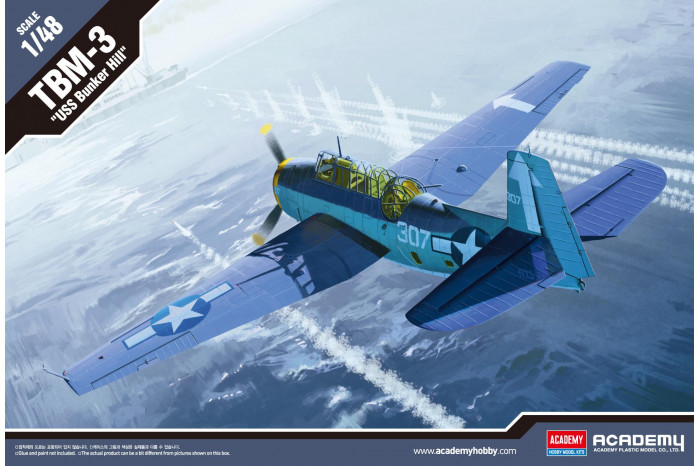 TBM-3 "USS BUNKERHILL" (1:48) - 12285