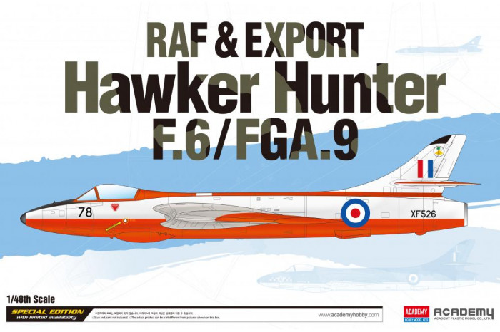 RAF & Export Hawker Hunter F.6/FGA.9 (1:48) - 12312