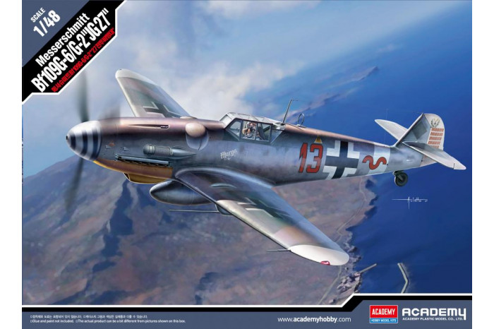 Messerschmitt Bf109G-6/G-2 "JG 27" (1:48) - 12321