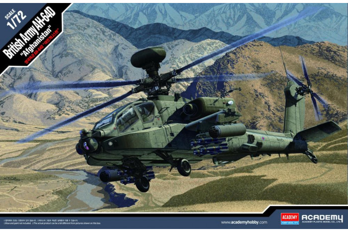British Army AH-64 "Afghanistan" (1:72) - 12537