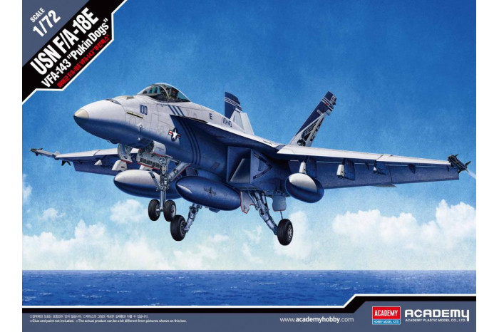 USN F/A-18E VFA-143 "PUKIN DOGS" (1:72) - 12547