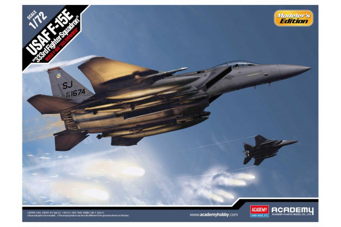 USAF F-15E "333rd Fighter Squadron" (1:72) - 12550