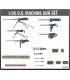 US MACHINE GUN SET (1:35) - 13262