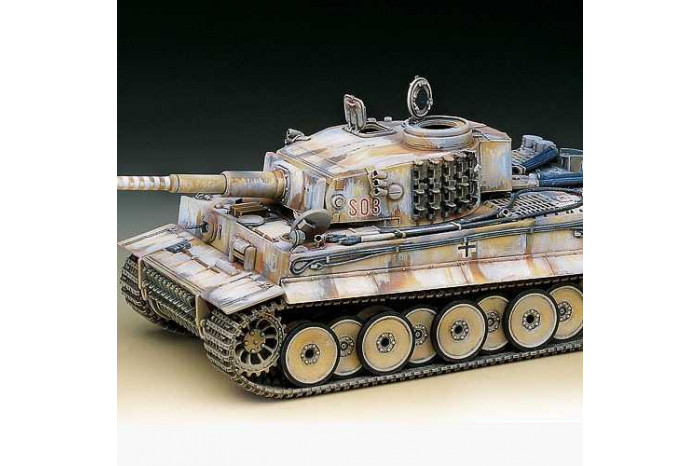 TIGER-I WWII TANK "EARLY-EXTERIOR MODEL" (1:35) - 13264