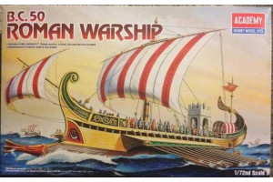 ROMAN WARSHIP CIRCA B.C 50 (1:72) - 14207
