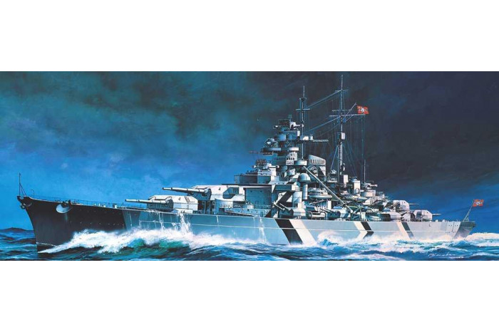 BATTLESHIP BISMARCK (STATIC) (1:800) - 14218