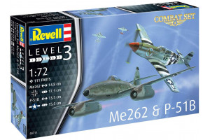 Me262 & P-51B (1:72) - 03711