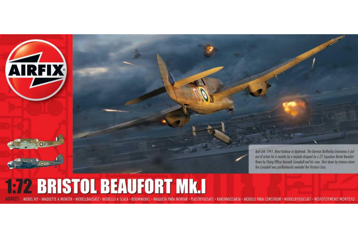 Bristol Beaufort Mk.1 (1:72) - A04021