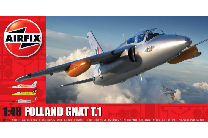 Folland Gnat T.1  (1:48) - A05123A
