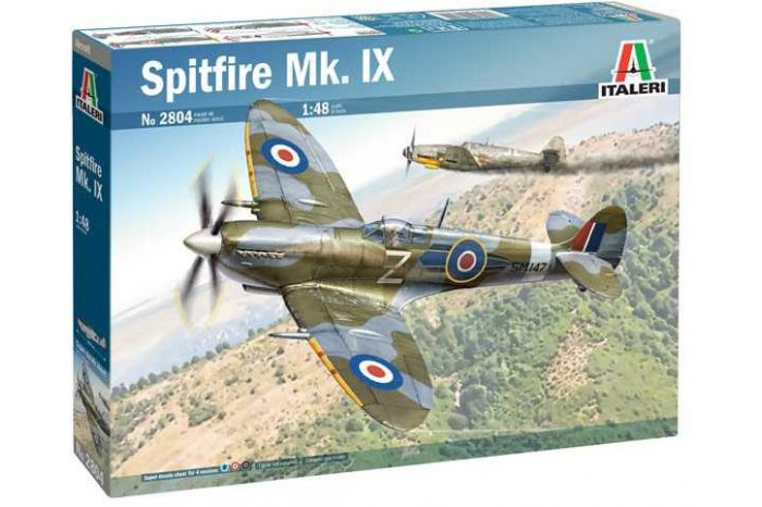 Model Kit letadlo 2804 - Spitfire MK.IX (1:48)