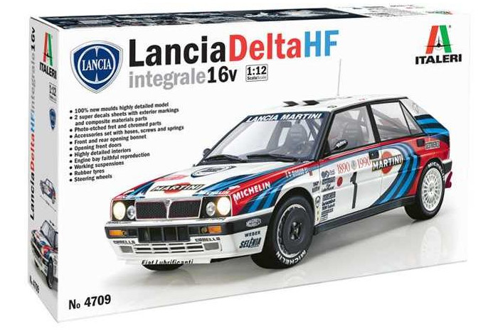 Model Kit auto 4709 - Lancia Delta HF Integrale (1:12)