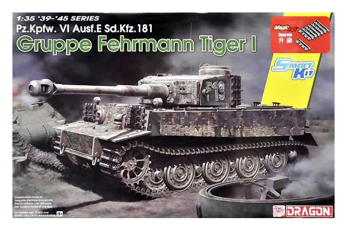 Sd.Kfz.181 Pz.Kpfw.VI Ausf.E Gruppe Fehrmann Tiger I (1:35) - 6484