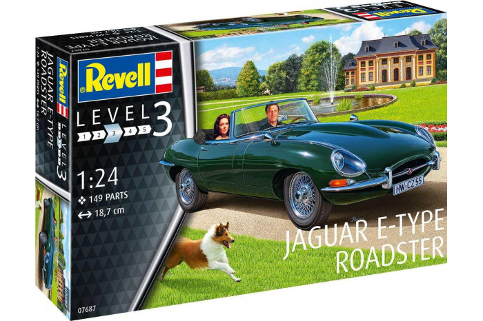 Jaguar E-Type Roadster (1:24) - 07687