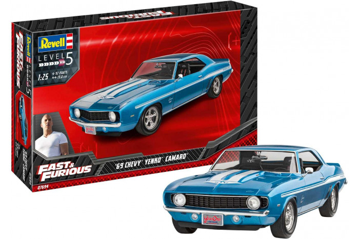 Fast & Furious 1969 Chevy Camaro Yenko (1:25) - 07694