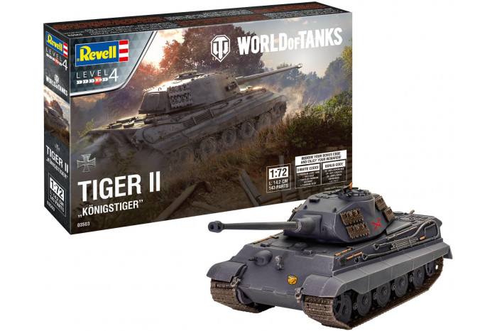 World of Tanks - Tiger II Ausf. B "Königstiger" (1:72) - 03503