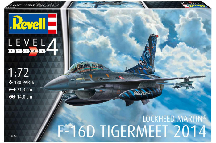 Lockheed Martin F-16D Tigermeet 2014 (1:72) - 63844