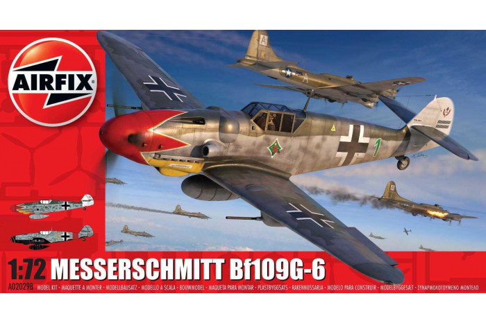 Messerschmitt Bf109G-6 (1:72) - A02029B