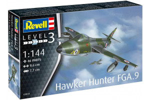Plastic ModelKit letadlo 03833 - Hawker Hunter FGA.9 (1:144)