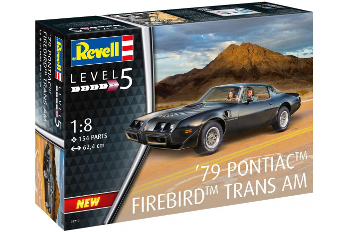 Plastic ModelKit auto 07710 - Pontiac Firebird Trans Am (1:8)