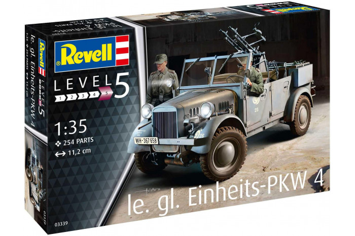 Plastic ModelKit military 03339 - Einheits-PKW Kfz.4 (1:35)