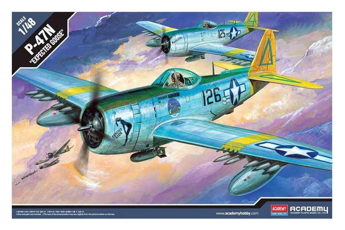 Model Kit letadlo 12281 - P-47N "EXPECTED GOOSE" (1:48)