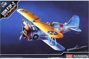 Model Kit letadlo 12326 - USN F3F-2 VF-6 "FIGHTING SIX" (1:48)
