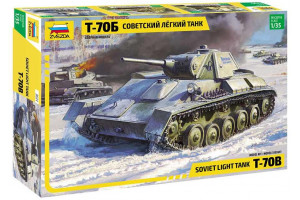 Model Kit tank 3631 - Soviet tank T-70 (1:35)
