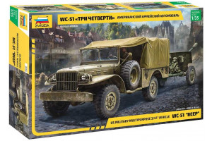 Model Kit military 3656 - Dodge WC-51 ",Beep", (1:35)