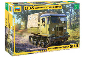 STZ-5 Soviet artillery tractor (1:35) - 3663