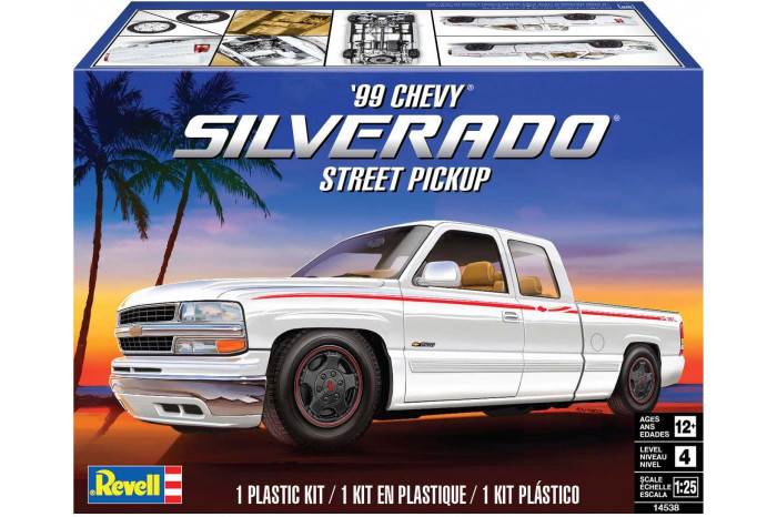 1999 Chevy Silverado Custom Pickup (1:25) - 4538