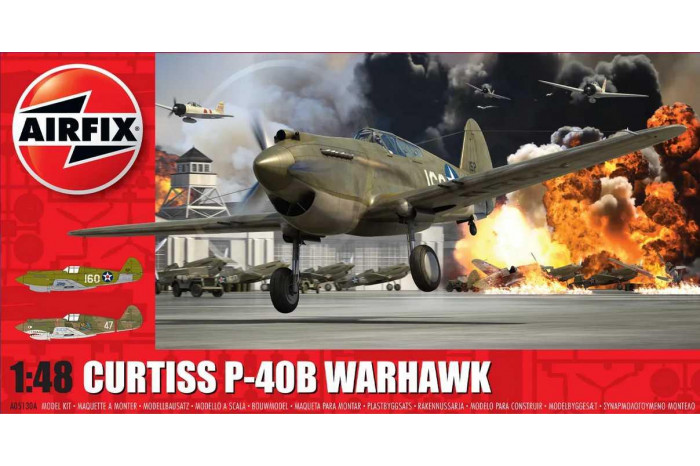 Curtiss P-40B Warhawk 1:48 (1:48) - A05130A