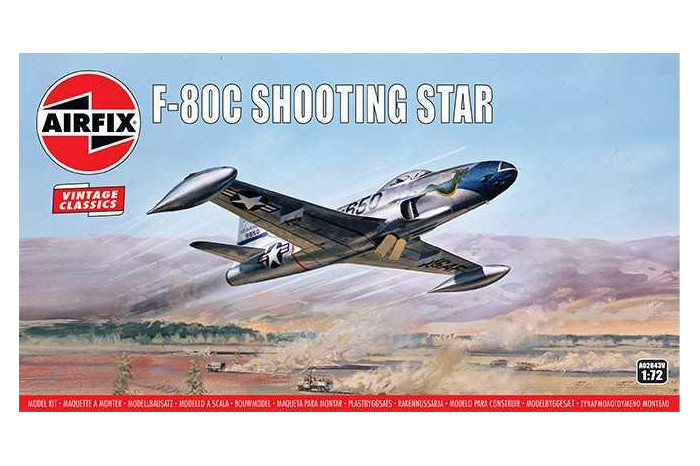 Classic Kit VINTAGE letadlo A02043V - Lockheed F-80C Shooting Star (1:72)