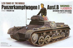 Model Kit tank MD001 - Pz.Kpfw.I Ausf.B w/INTERIOR (1:35)
