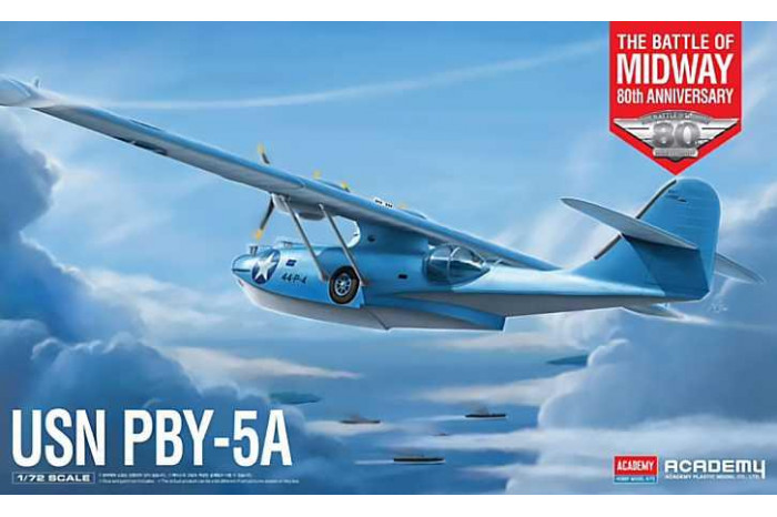 Model Kit letadlo 12573 - USN PBY-5A "Battle of Midway" (1:72)