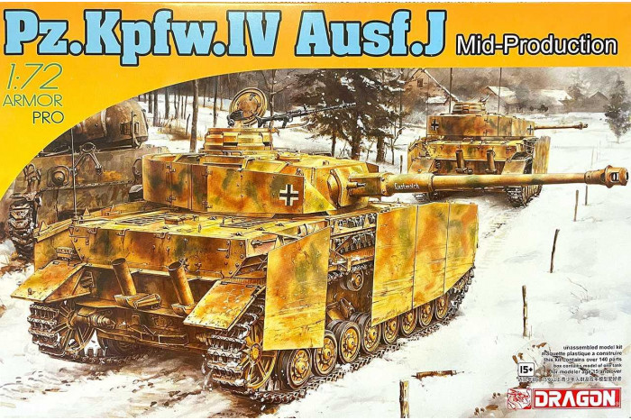 Model Kit tank 7498 - Pz.Kpfw.IV Ausf.J MID PRODUCTION (1:72)