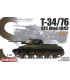 Model Kit tank 6453 - T-34/76 STZ MOD.1942 (1:35)