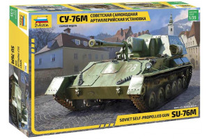 Su-76 Soviet self propelled gun (1:35) - 3662
