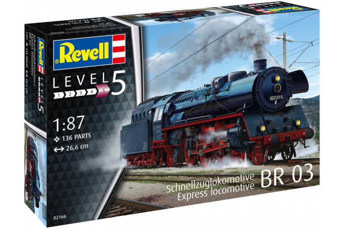 Standard express locomotive 03 class with tender (1:87) - 02166