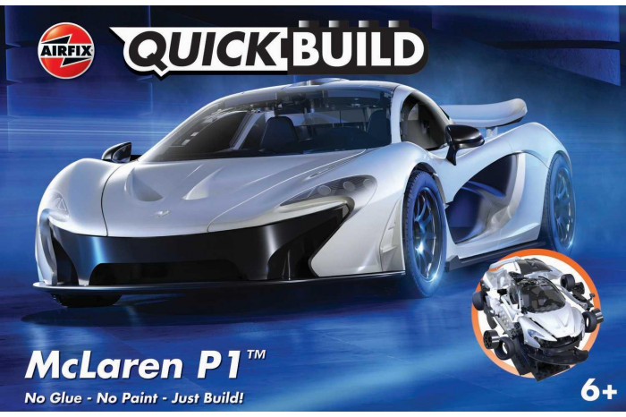 Quick Build - McLaren P1 White - J6028