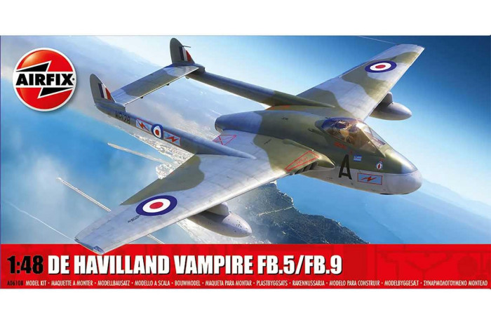De Havilland Vampire FB.5/FB.9 (1:48) - A06108
